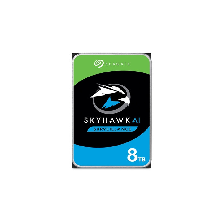 Seagate SkyHawk Surveillance AI 8TB 3.5“ 7200RPM 256MB Cache SATA III Internal Hard Drive