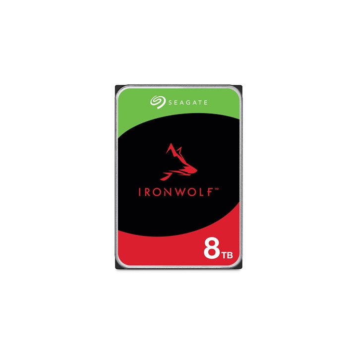 Seagate IronWolf NAS ST8000VN004 8TB 3.5“ 7200RPM 256MB Cache Sata lll Internal Hard Drive