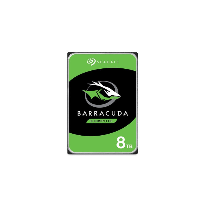 Seagate BarraCuda ST8000DM004 8TB Desktop Hard Drive 3.5“ SATA III 5400RPM 256MB Cache Internal Hard Drive