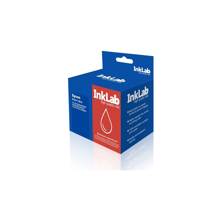 InkLab 1811-1814 Epson Compatible Multipack Replacement Ink