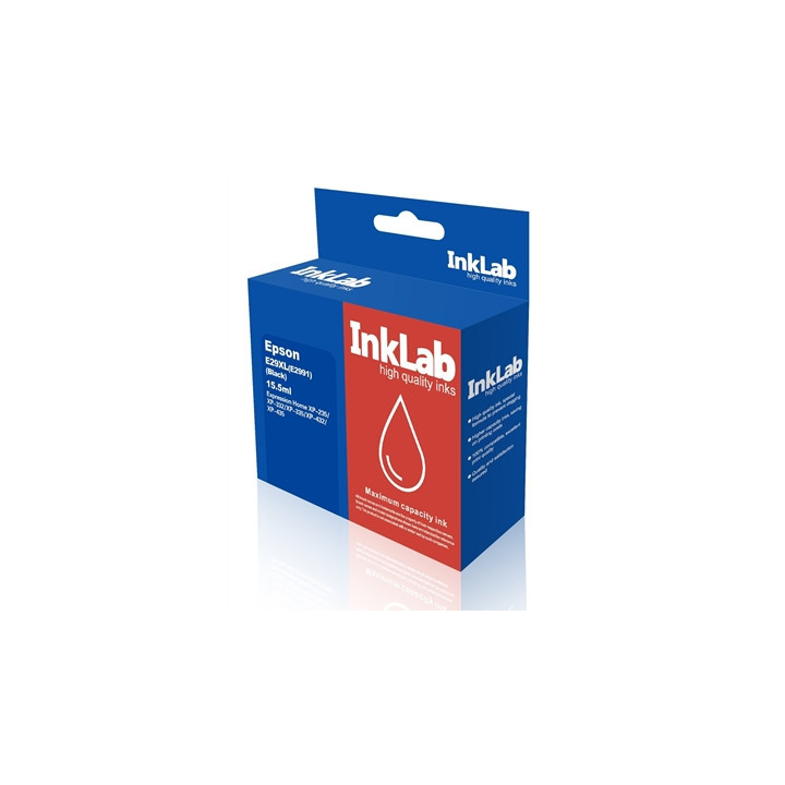 InkLab 29 XL Epson Compatible Black Replacment Ink