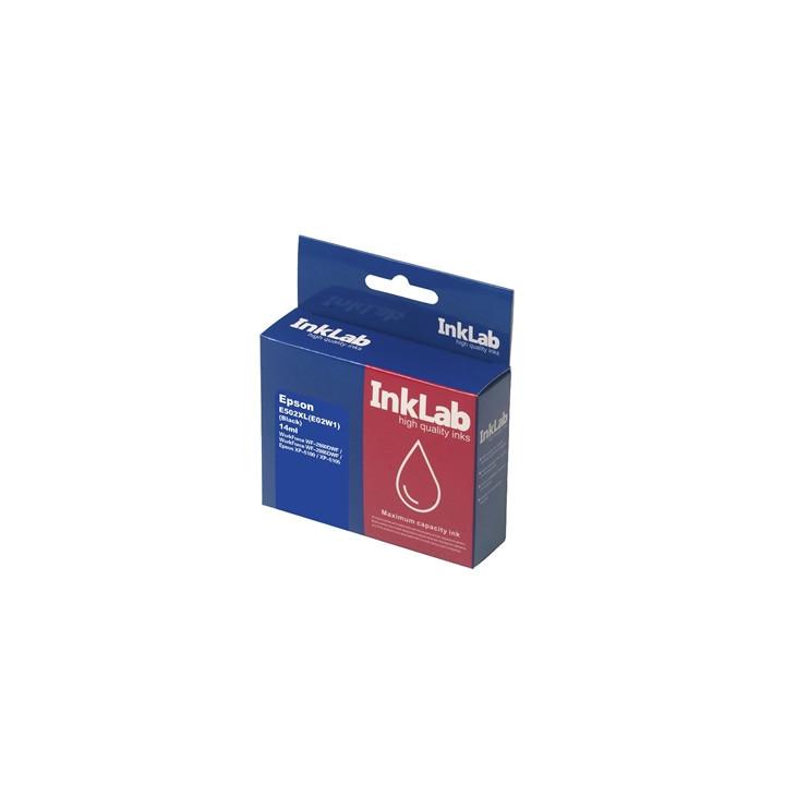 InkLab 502XL Epson Compatible Black Replacement Ink