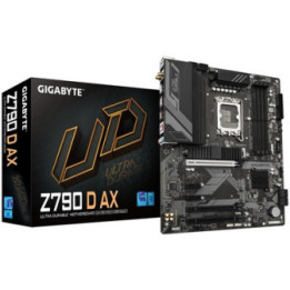 Gigabyte Z790 D AX Ultra Durable Intel 1700 Socket Motherboard  ATX  4x DDR5 Slots  3x M.2 Sockets  2.5GbE LAN  Wi-Fi 6E  1x Dis