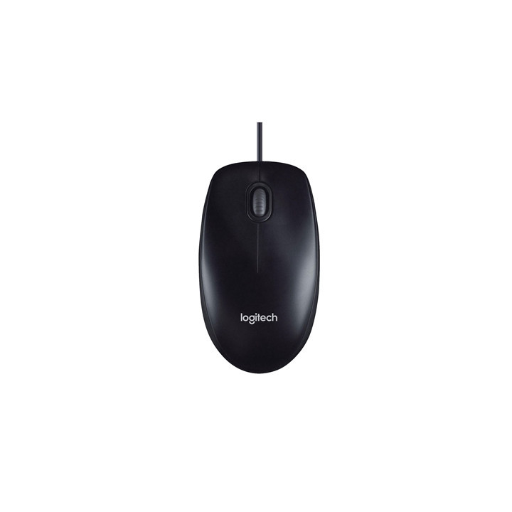 Logitech M90 Wired USB Mouse  3-Buttons  1000dpi and Optical Tracking  Ambidextrous Design for PC  Mac and Laptop  Black