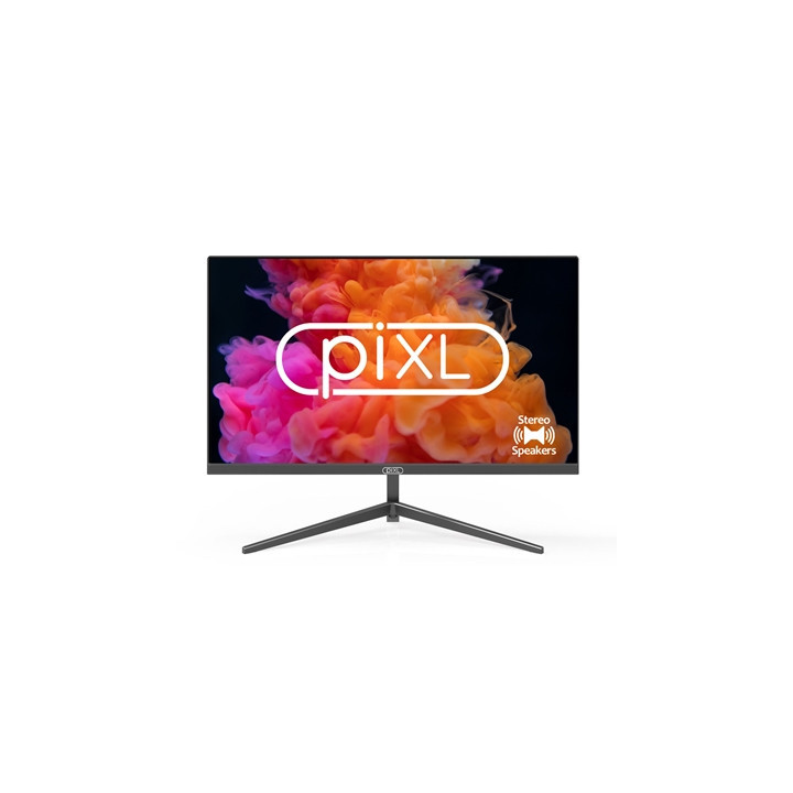 piXL PXD24VH 24 Inch Full HD 60Hz Widescreen Monitor with 1920 x 1080 Resolution  6.5ms Response Time  Speakers  VGA & HDMI with