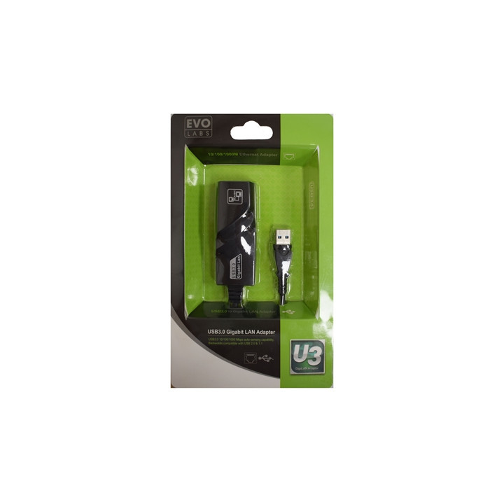 Evo Labs USB 3.0 to Gigabit Ethernet Adapter