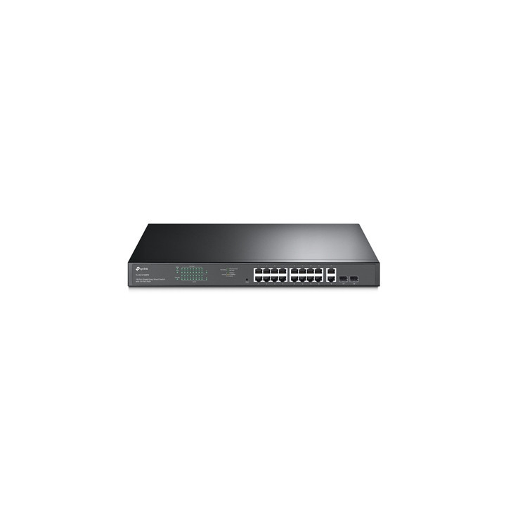 TP-Link TL-SG1218MPE 18-Port Metal Gigabit Easy Smart PoE Switch with 16-Port PoE+ (250W)