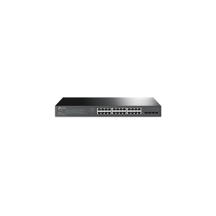 TP-Link JetStream TL-SG2428P 28-Port Metal Gigabit Smart PoE Switch with 24-Port PoE+ (250W)