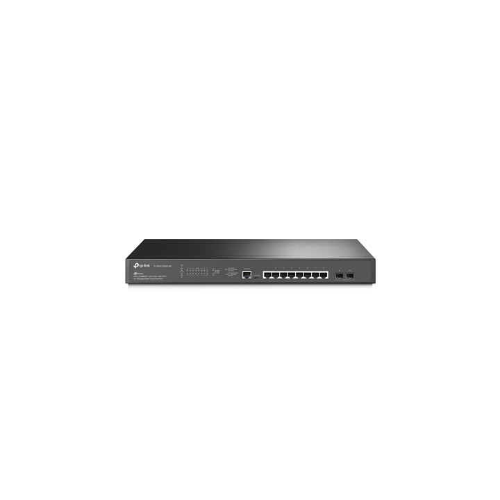 TP-Link JetStream TL-SG3210XHP-M2 8-Port 2.5GBASE-T and 2-Port 10GE SFP+ L2+ Managed Switch with 8-Port PoE+ (240W)