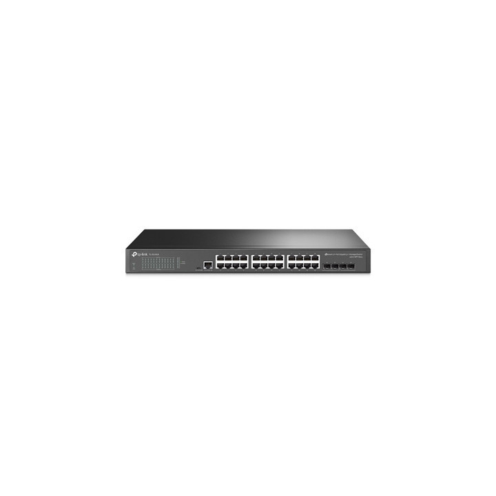 TP-Link JetStream TL-SG3428 24-Port Metal Gigabit L2+ Managed Switch with 4 SFP Slots
