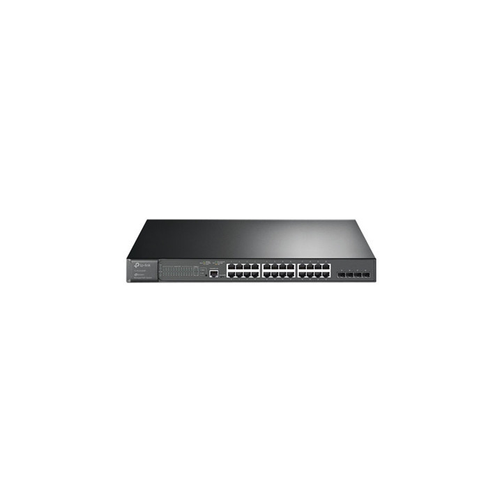 TP-Link JetStream TL-SG3428MP 28-Port Metal Gigabit L2+ Managed Switch with 24-Port PoE+ (384W)