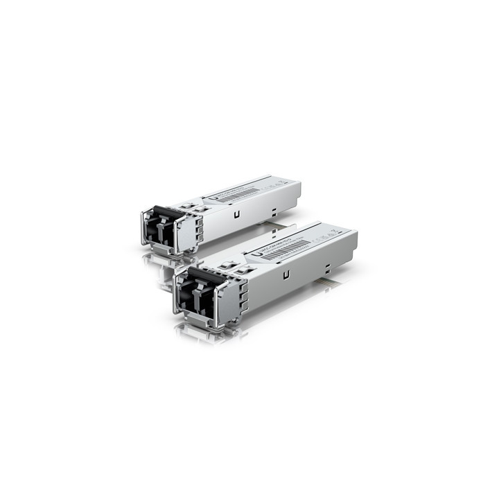 Ubiquiti UACC-OM-MM-1G-D-2 (2-Pack) 1G Multi-Mode Optical SFP Module