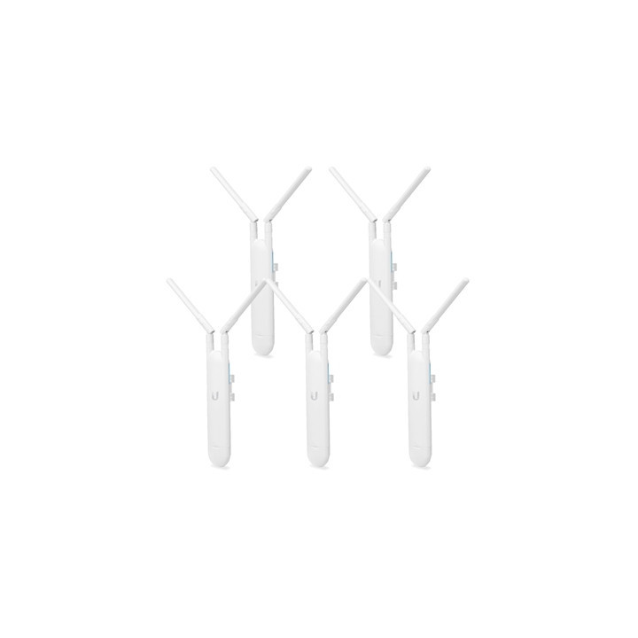 Ubiquiti UAP-AC-M-5 UniFi Mesh Wireless AC1300 Dual Band PoE Access Point (5 Pack)