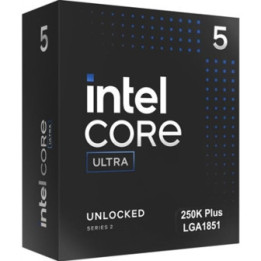 Intel Core Ultra 5 processor 250K Plus  18 Cores  18 Threads  3.3GHz up to 5.3GHz  LGA 1851 Socket  30MB Cache  125W  Maximum Tu