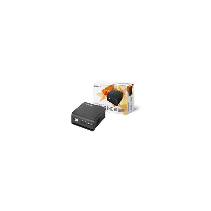 Gigabyte BRIX (GB-BMPD-6005) Barebone Kit  Intel Pentium Silver N6005 2.8GHz Quad Core CPU 1 x DDR4 SO-DIMM Slot  1 x M.2 2280 S