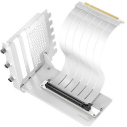 Antec RTX50 PCIe 5.0 Riser Cable with 90-Degree Bracket Mount  White  for Vertical Graphics Card Mounting