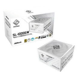ASRock Steel Legend SL-1000G 1000W ATX Power Supply Unit  80 Plus Gold Certified  120mm Silent Cooling Fan  High Efficiency PSU