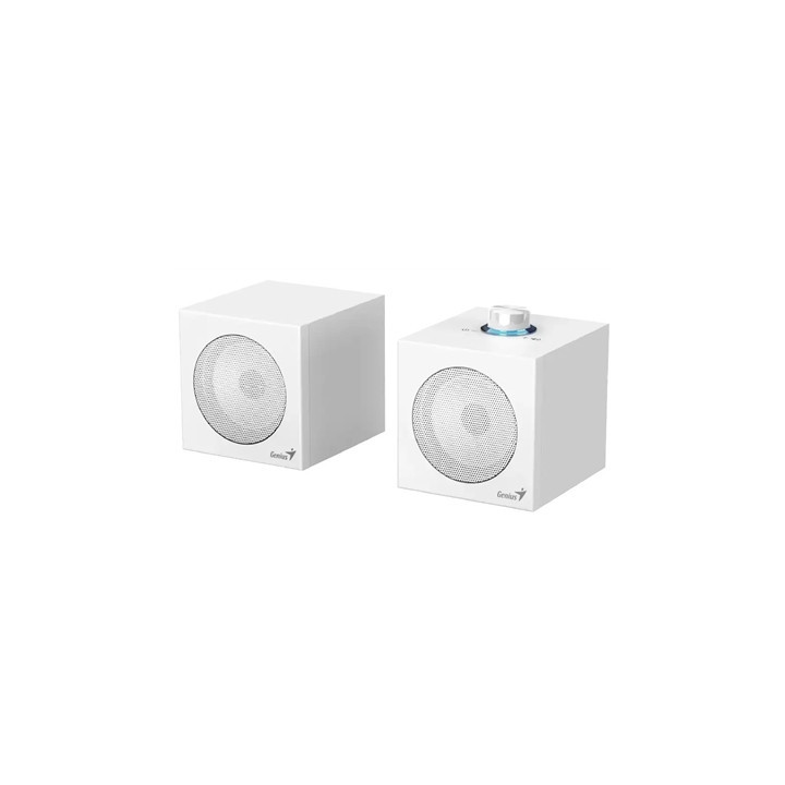 Genius SP-HF300U  4W  USB Audio Speakers/ USB-A & USB-C - White
