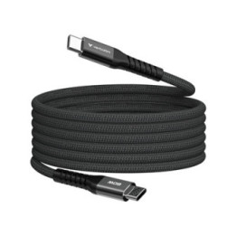Verbatim Sync & Charge USB-C to USB-C 60W Magnetic Cable 120cm Black  Supports PD 3.0 and QC 3.0