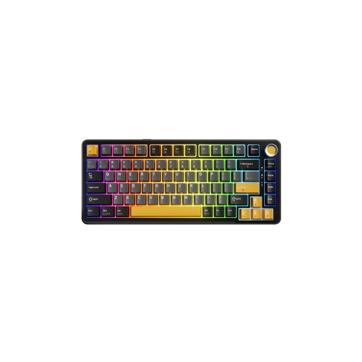Marvo Titan 75 KG985W Wireless Mechanical Gaming Keyboard  Tri-Mode Connectivity  Wired  2.4GHz & Bluetooth  Hot-Swappable Mecha