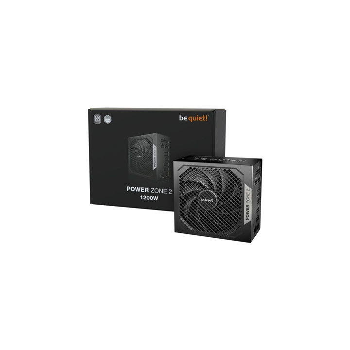 be quiet! Power Zone 2  1200W  Semi-passive zero-RPM cooling  2 x 90' angled 12V-2x6 connectors and PCIe 5.1/ATX 3.1 compatibili