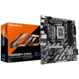 Gigabyte B860M D3W Intel 1851 Socket Motherboard  Micro-ATX  4x DDR5 Slots  2x M.2 Sockets  GbE LAN  2x DisplayPorts / 1x HDMI P
