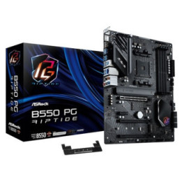 ASRock B550 PG RIPTIDE AMD AM4 Socket Motherboard  ATX  4x DDR4 Slots  2x M.2 Sockets  2.5GbE LAN  1x HDMI Port