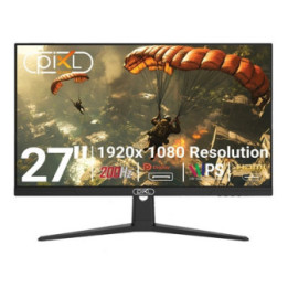 piXL X-Series GS27IDPHA 27 Inch Full HD IPS Gaming Monitor with 200Hz Refresh Rate  1920 x 1080 Resolution  0.5ms Response Time 