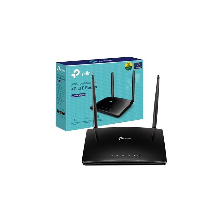 TP-Link Archer MR200 AC750 Wireless Dual Band 4G LTE Router