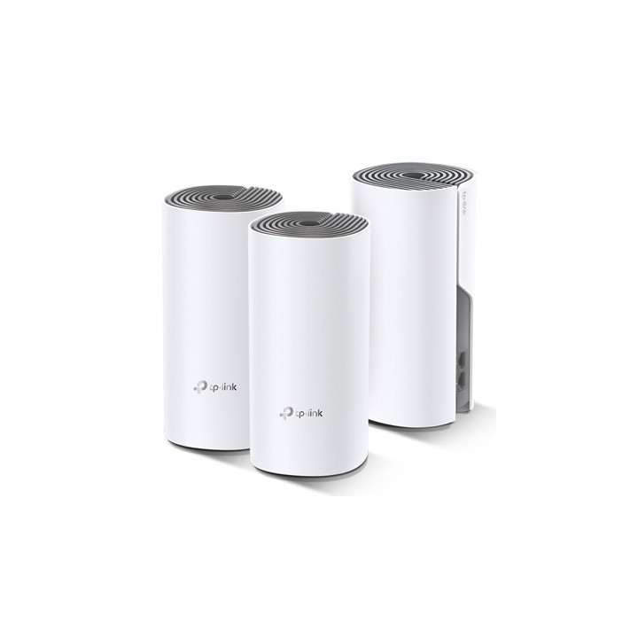 TP-Link Deco E4(3-pack) AC1200 Whole-Home Mesh Wi-Fi System(3-pack)