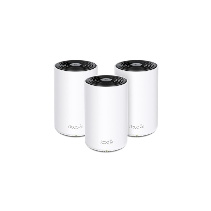 TP-Link Deco XE75 Pro(3-pack) AXE5400 Whole Home Mesh Wi-Fi 6E System(Tri-Band)  3 pack
