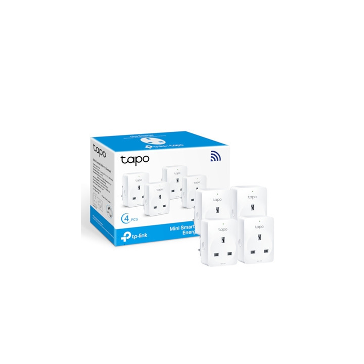 TP-Link Tapo P110(4-pack) Mini Smart Wi-Fi Socket  Energy Monitoring  4-Pack