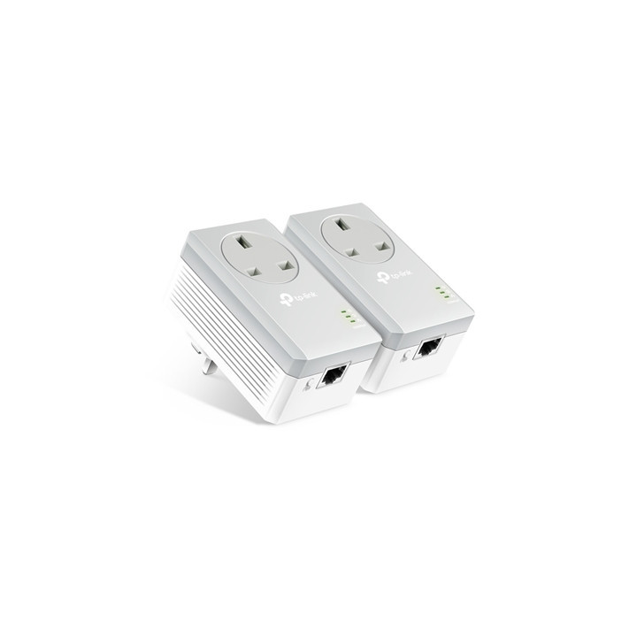 TP-Link TL-PA4010P KIT 600M Powerline AC Pass-through Twin Pack