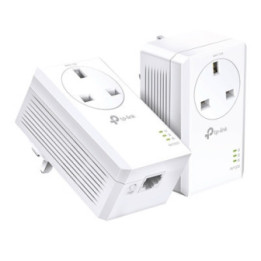 TP-Link TL-PA7017P KIT AV1000 Gigabit Passthrough Powerline Starter Kit