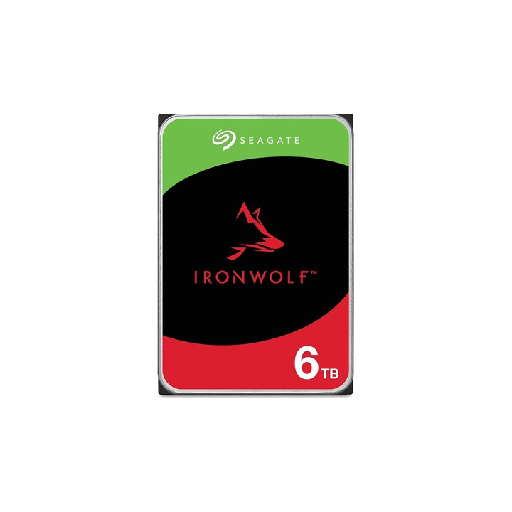 Seagate IronWolf NAS ST6000VN006 6TB 3.5“ 5400RPM 256MB Cache Sata lll Internal Hard Drive