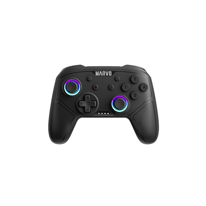 Marvo GT-80 Pact 60 Wireless Gaming Controller Compatible with PS3  PS4  Switch  PC and Mobile (Black)