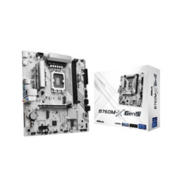 ASRock B760M-X Gen5 Intel 1700 Socket Motherboard  Micro-ATX  2x DDR5 Slots  2x M.2 Sockets  2.5GbE LAN  1x DisplayPort / 1x HDM