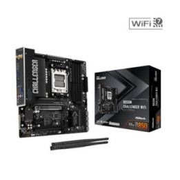 ASRock B850M Challenger WiFi AMD AM5 Socket Motherboard  Micro-ATX  4x DDR5 Slots  2x M.2 Sockets  Fitted I/O Shield  2.5GbE LAN