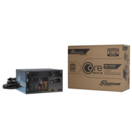 Seasonic CORE BC ATX 3.1  (SRP-CBC851-A5A51JF) 850W PSU  120mm Fan  80 PLUS Bronce  Fully Modular  Individual Black Cables with 
