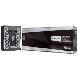 Seasonic PRIME PX-1600 1600W 80 PLUS Platinum ATX 3.0 Modular PSU with 135mm FDB Fan & 12 Year Warranty  Black