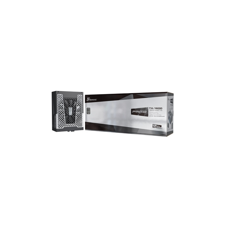 Seasonic PRIME TX ATX 3.1 (PRIME-TX-1600-ATX30) 1600W PSU  135mm Fan  80 PLUS Titanium  Fully Modular  Individual Black Cables w