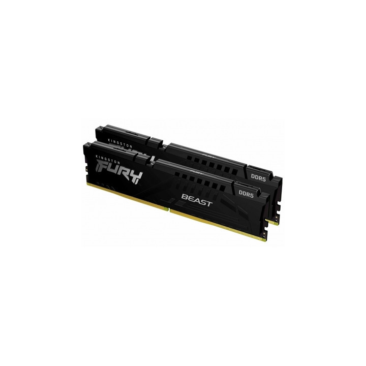 Kingston FURY Beast KF560C30BBEK2-32 32GB (2x 16GB) DIMM System Memory 6000MHz  DDR5  CL30  Black