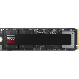 Samsung 9100 Pro(MZ-VAP1T0BW) 1TB  SSD  PCIe 5.0 x4  NVMe 2.0 Interface  Up to 14 700 MB/s Read  Up to 13 300 MB/s Write  5-year
