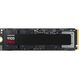 Samsung 9100 Pro(MZ-VAP4T0BW) 4TB  SSD  PCIe 5.0 x4  NVMe 2.0 Interface  Up to 14 700 MB/s Read  Up to 13 300 MB/s Write  5-year