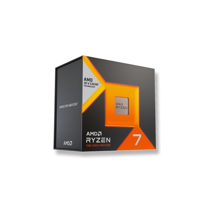 AMD Ryzen 7 7700X3D 8 Core AM5 Processor  16 Threads  4GHz up to 4.5GHz Boost  8MB Cache  120W  with AMD Radeon Graphics