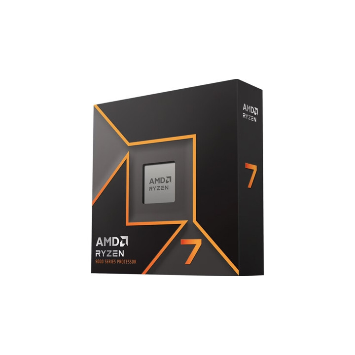 AMD Ryzen 7 9700X with Radeon Graphics  8 Core AM5 Processor  16 Threads  3.8GHz up to 5.5GHz Boost  40MB Cache  65W  No Fan  Ra
