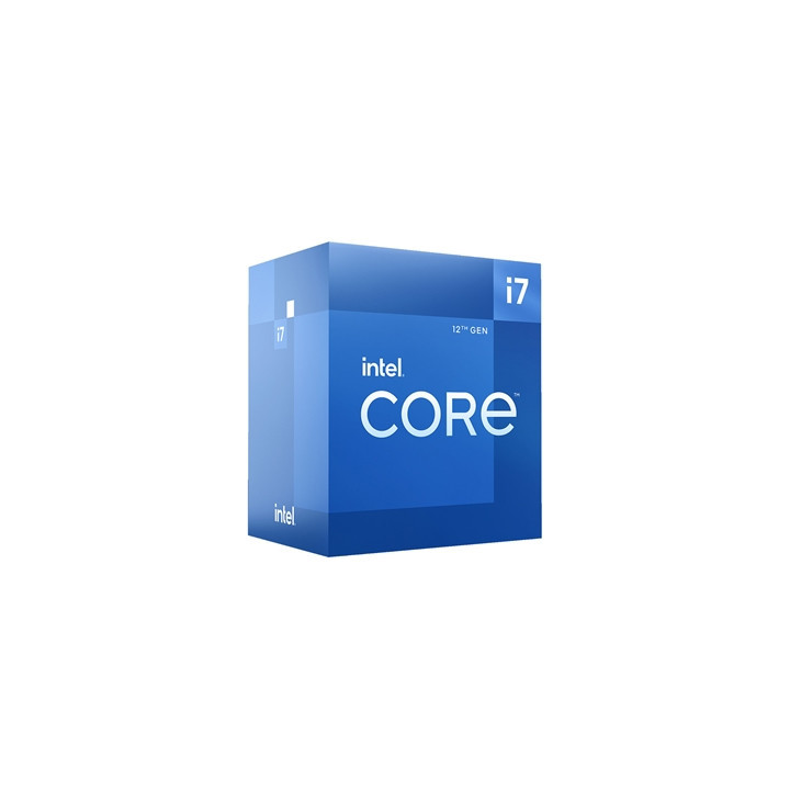 Intel Core i7 12700 12 Core Processor  20 Threads  2.1GHz up to 4.9GHz Turbo Alder Lake Socket LGA 1700 25MB Cache  65W  Maximum