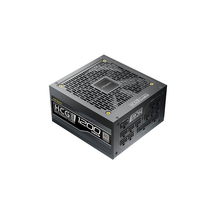 Antec HCG1200 PRO Platinum ATX 3.1 Power Supply - 1200W  Fully Modular  80 PLUS Platinum Certified  Silent Fan  High-Performance