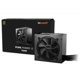 be quiet! 750W PURE POWER 12  80 PLUS Gold  ATX 3.1 compliant and PCIe 5.1 compatible 10-year manufacturer's warranty