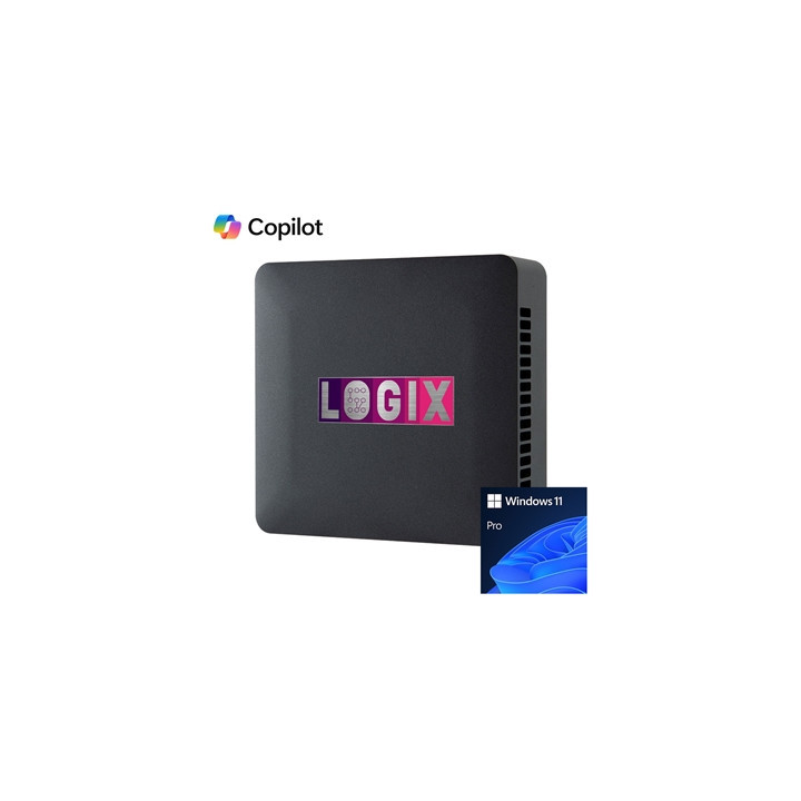 LOGIX Intel Core i5-1335U 4.6GHz 10 Core CPU  1 x DDR4 16GB SO-DIMM  500GB Kingston NVMe  Wireless AX & Bluetooth 5.2 Windows 11